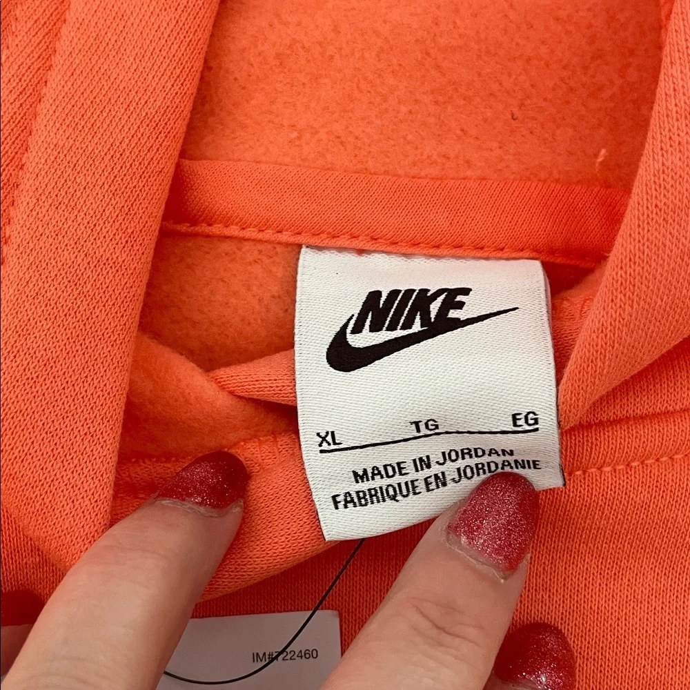 Nike Vibrant coral hoodie youth xl - Picture 4 of 6